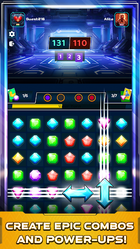 Narqubis Match 3 : PvP Match 3 screenshot 7