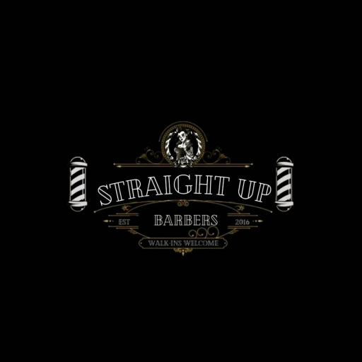 Straight up barbers logo