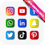 Cover Image of ดาวน์โหลด AIOapp - all social media and shopping in one app 6.0 APK