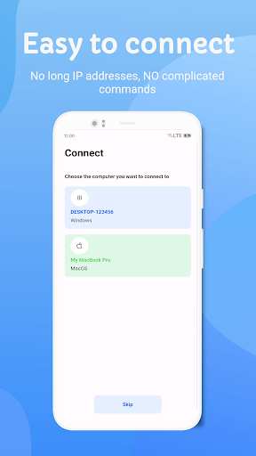 Android application SyncMoment screenshort