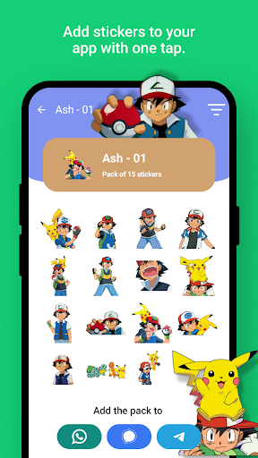 Screenshot of Pika Mon Stickers for WA
