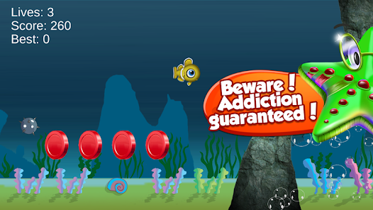 Screenshot 5 Pescado de mar juego aventura android