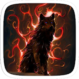 Wolf Flame Theme icon