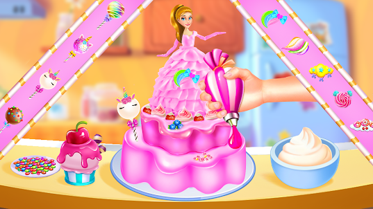 Doll Cake Games for Girls