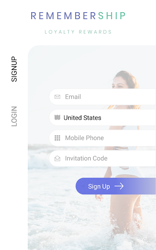 Android application ReMembership screenshort