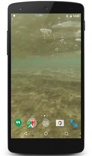 Water HD Video Live Wallpaper Screen 3