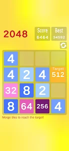 T2048 - Target 2048 Puzzle