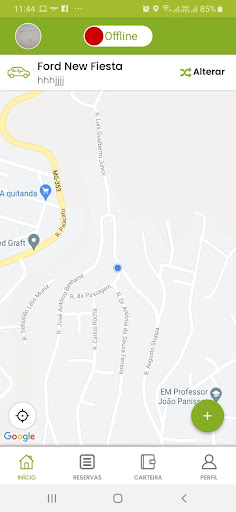 Android application Rub - Passageiro screenshort