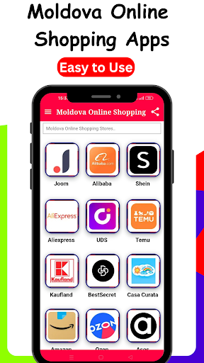 Android application Moldova Shopping Online store screenshort