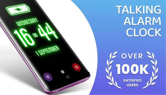 Talking Alarm Clock & Sounds 3.0.3 APK screenshots 1