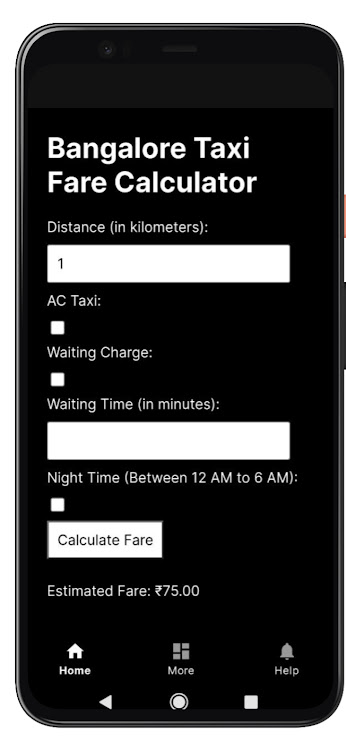 Bangalore Taxi Fare Calculator - 2.0 - (Android)
