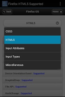 HTML5 Supported for Firefox -C Screenshot
