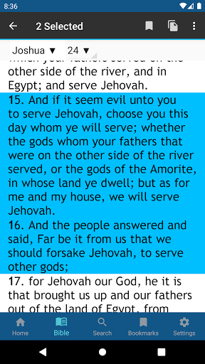 Darby Bible Translation Screen 3