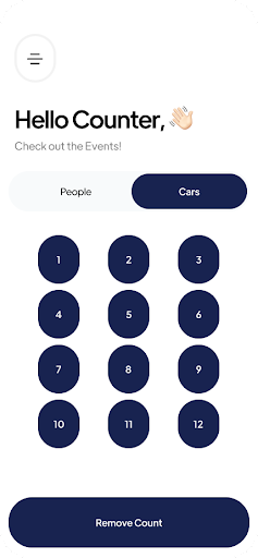 Android application Orbit Counter screenshort