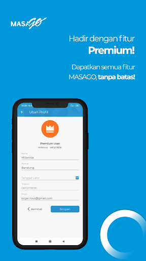 MASAGO Platform Bisnis Digital Screen 3