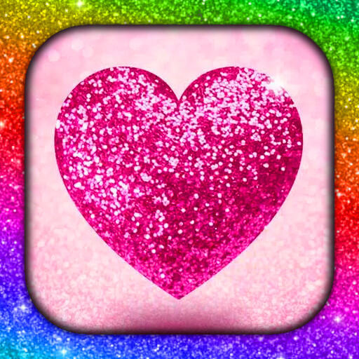 Girly Glitter Live Wallpaper logo
