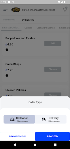 EatSultans Screen 2