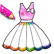 Top 47 Art & Design Apps Like Glitter Dresses Coloring Book - Drawing pages - Best Alternatives