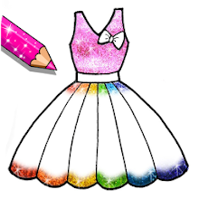42++ Glitter dress coloring and drawing apk info