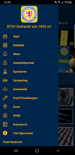 BTSV Eintracht von 1895 e.V. screenshot