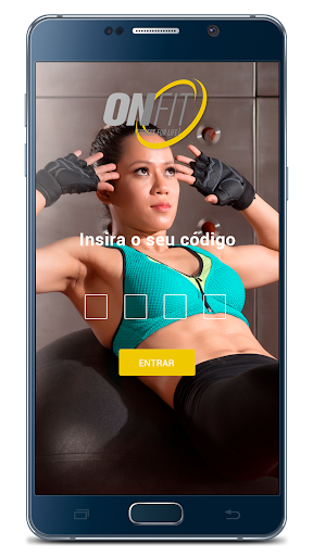 Android application ONFIT screenshort