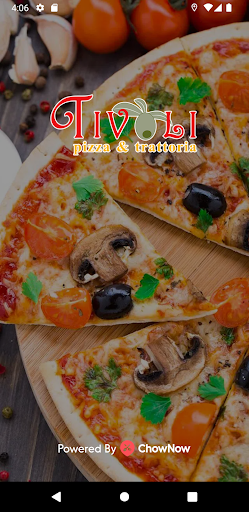 Android application Tivoli Pizza & Trattoria screenshort