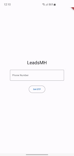 Android application LeadsMH screenshort