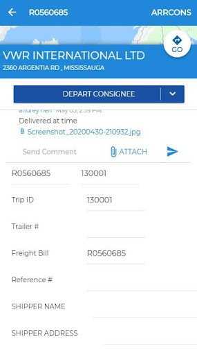 Zendu Truckmate Screen 3