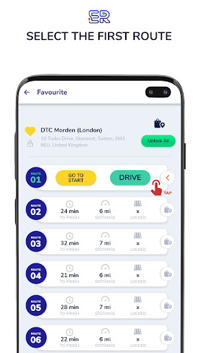 Exam Routes 4 Driving Learners Screen 2
