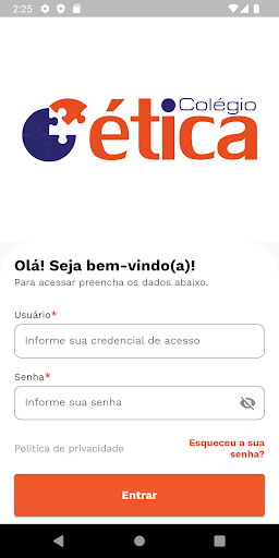 Android application Colégio Ética São Carlos screenshort