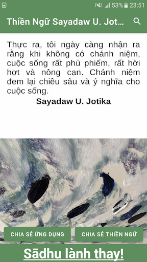 Thiền Ngữ Sayadaw U. Jotika Screen 3