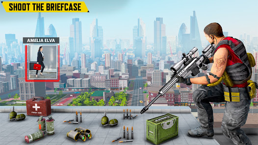 Epic Sniper:FPS Sniper Game 3D 2.0 APK + Mod (Unlimited money) for Android