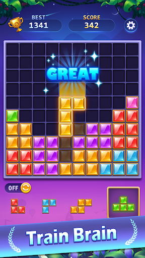 BlockPuz Jewel-Free Classic Block Puzzle Game screenshots 15