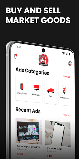 Android application Blacktown Markets screenshort