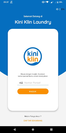 Kini Klin Laundry Screen 2