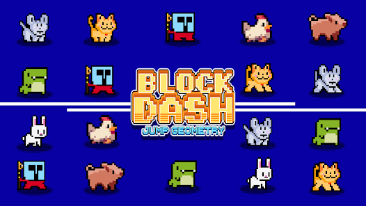 Screenshot 5 Block Dash: Jump Geometry Run android