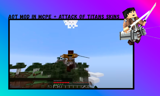 Aot Mod for Mcpe – titans mod Screen 2