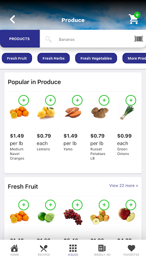 Jims Foodmart Screen 2