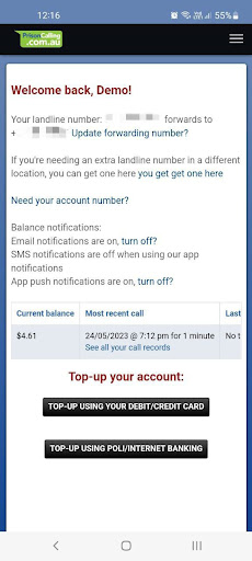 Android application Prison Calling screenshort