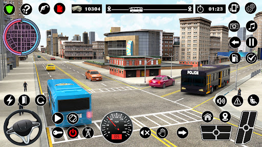 Police Bus Game: US Cops Coach Screenshot