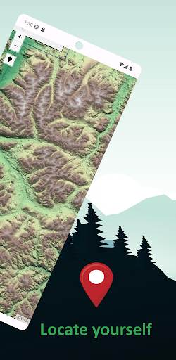 Gates of the Arctic OfflineMap Screen 2