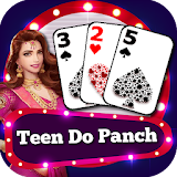 325 Card Game - Teen Do Panch icon