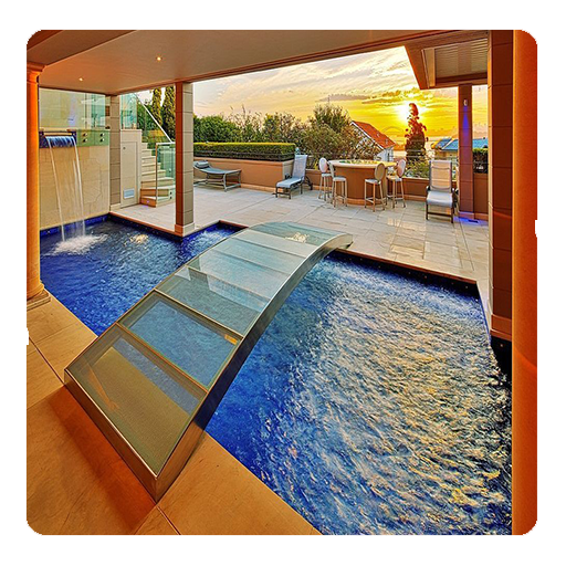 Modern Swimming Pool Design  Icon