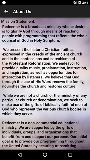Redeemer Broadcasting Screen 2