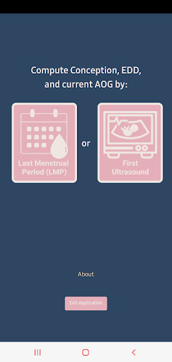 OB Calculator Screen 2