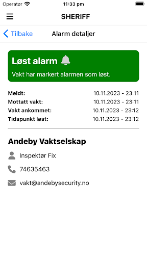 Sheriff Screen 2
