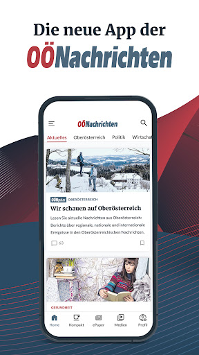Android application OÖNachrichten screenshort