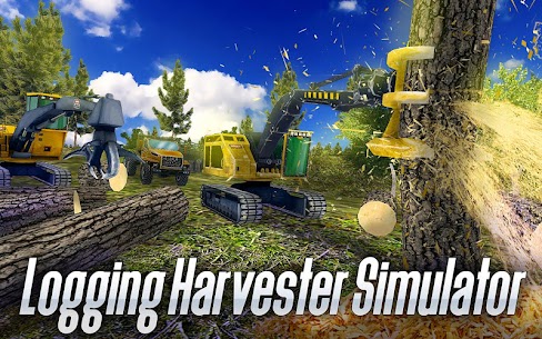 Logging Harvester Truck For PC installation