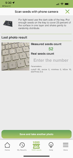 1000 Seeds Test Screen 3