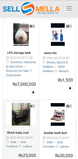 Sell Mella Screen 3